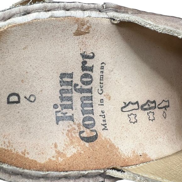 Finn Comfort Women’s Sansibar Tan Leather Slide Sandals Size 6 D US 8 D - Picture 10 of 10